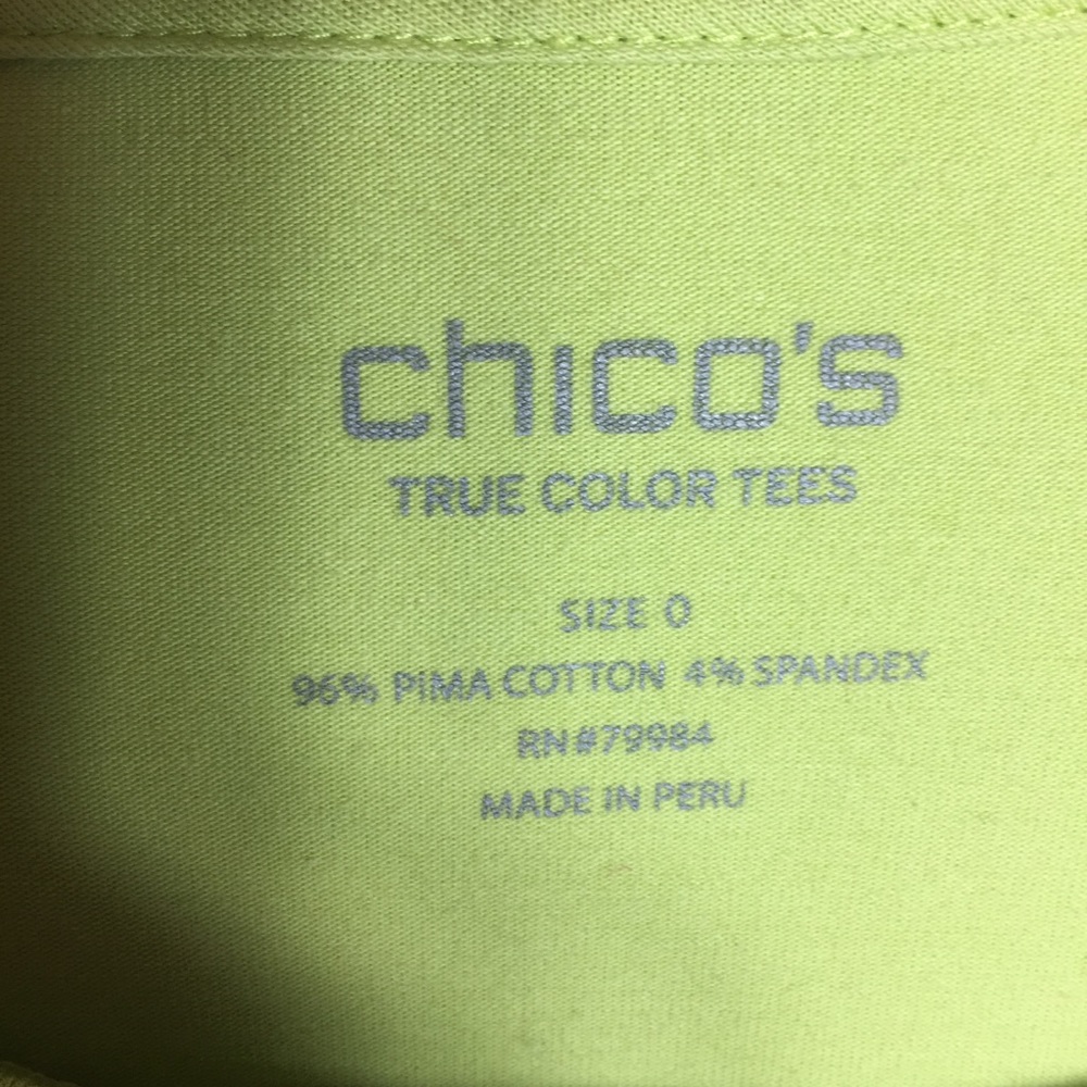 Chico’s Women’s Tee Shirt - Picture 4 of 4
